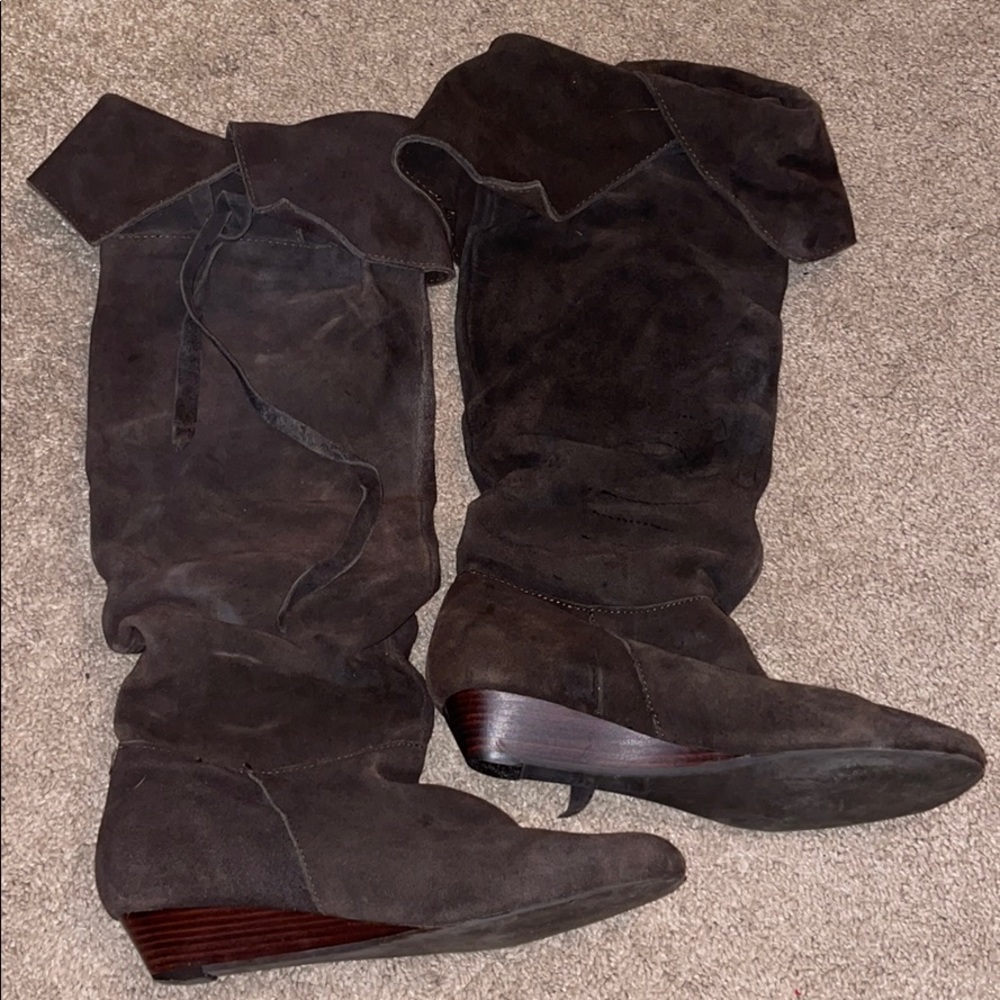 Knee high boots